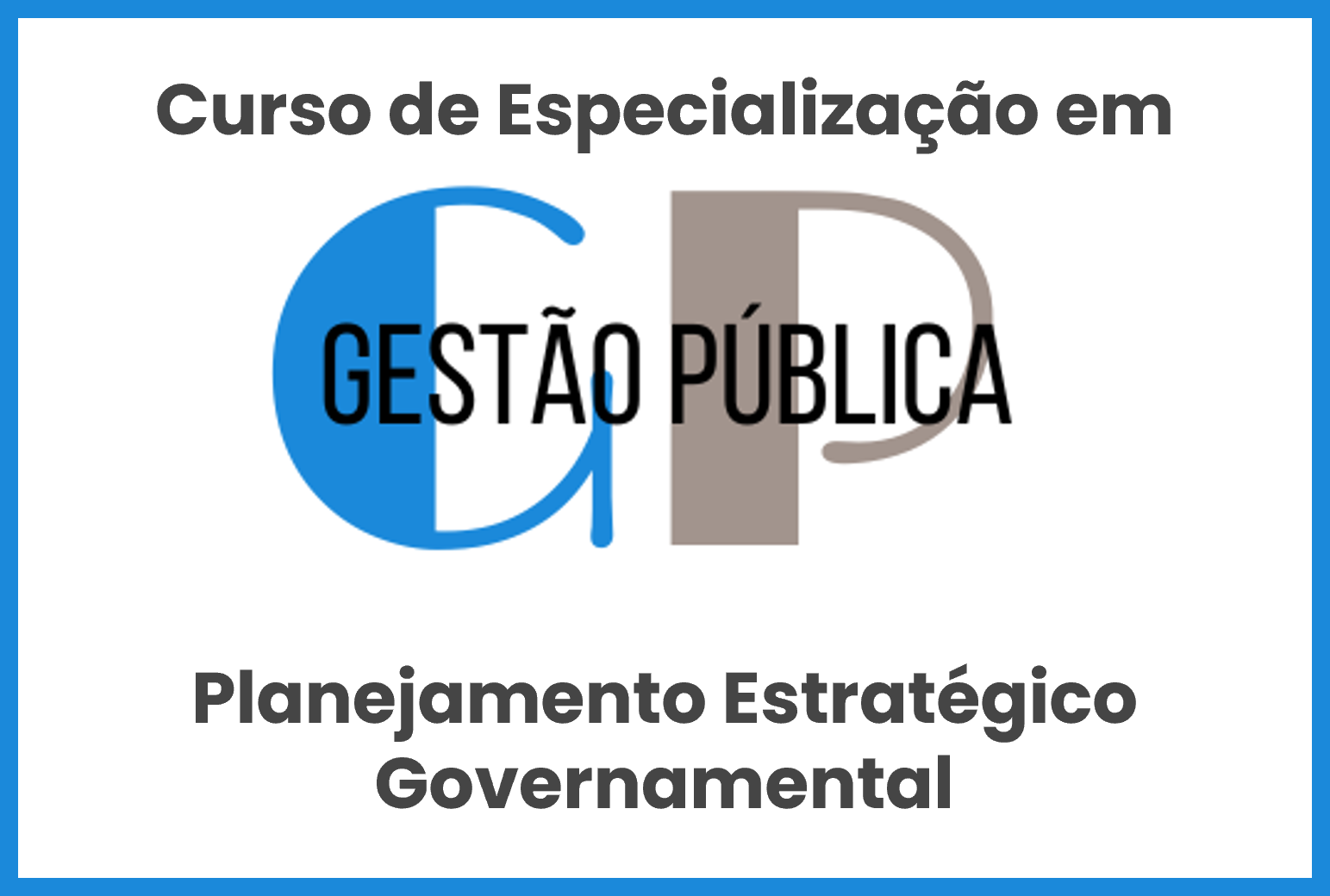 Planejamento Estratégico Governamental