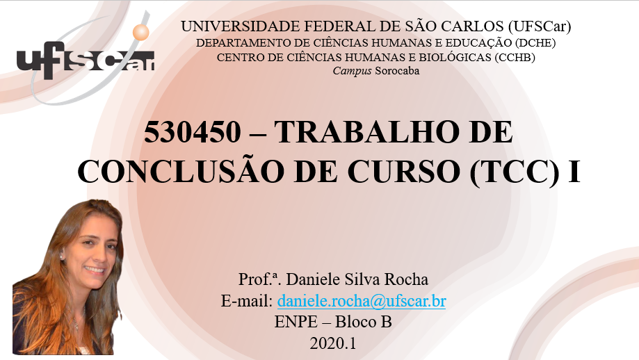 TRABALHO DE CONCLUSÃO DE CURSO I